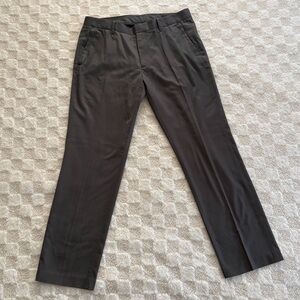 BONOBOS Men’s Weekday Warrior Dress Pants Friday Grey Yarn Dye • Size 34/30